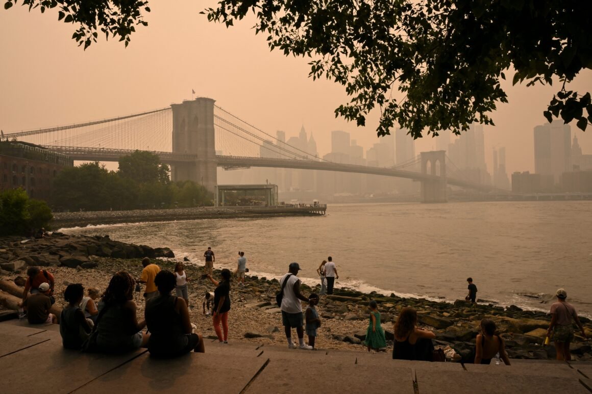 What Cities From Chicago to Washington, DC, Look Like Under a Blanket of Wildfire Smoke