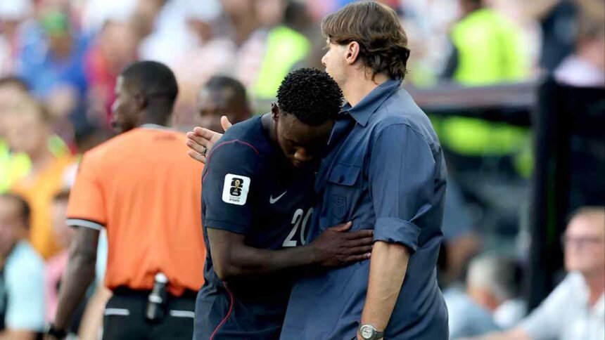 US crashes out of World Cup after Trump red card controversy